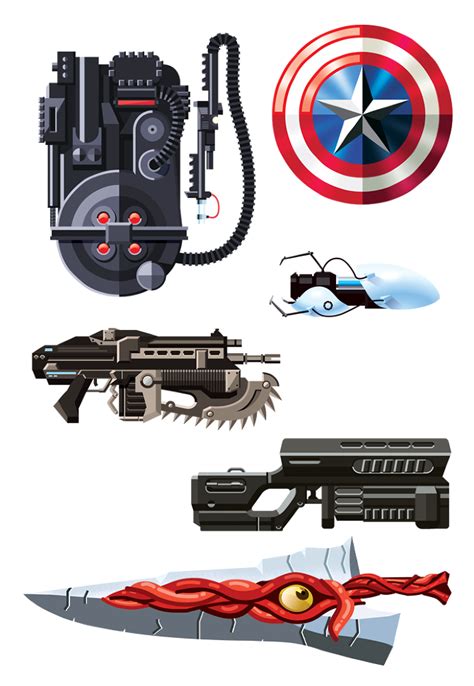 Famous Weapons From Movies, TV and Video Games — GeekTyrant