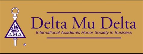 Delta Mu Delta - International Academic Honor Society in Business ...