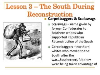 Chapter 18 the reconstruction era | PPT