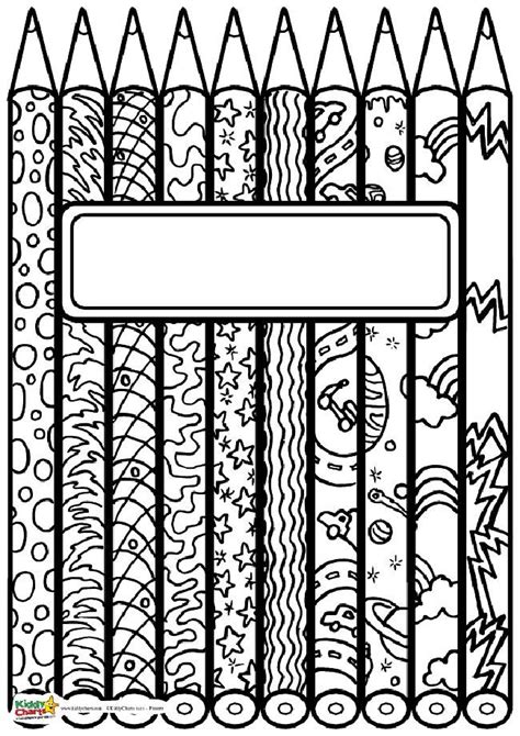 These free book covers for your kid's return to school are fantastic! | School coloring pages ...