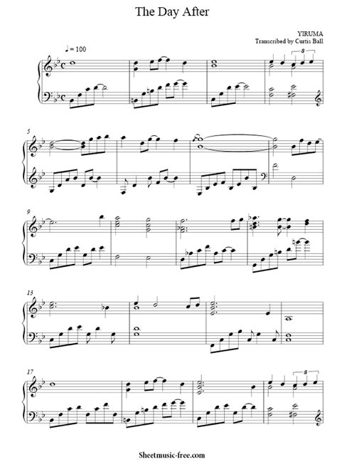 Yiruma Sheet Music | ♪ SHEETMUSIC-FREE.COM