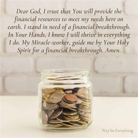 8 Powerful Prayers for Financial Breakthrough