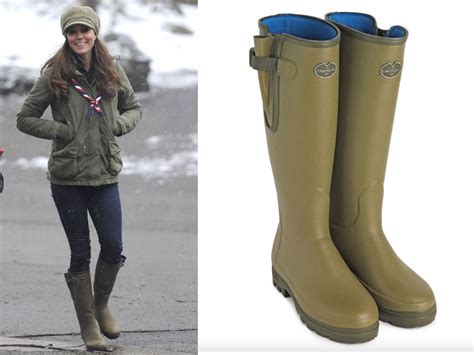 Where to buy Kate Middleton's green Le Chameau wellies | Woman & Home