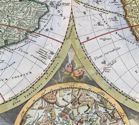 Old Map of The World 1730 Vintage World Map - VINTAGE MAPS AND PRINTS