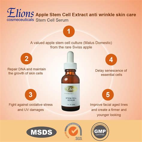 STEM CELL SERUM - E072 - Elions (Taiwan Manufacturer) - Products