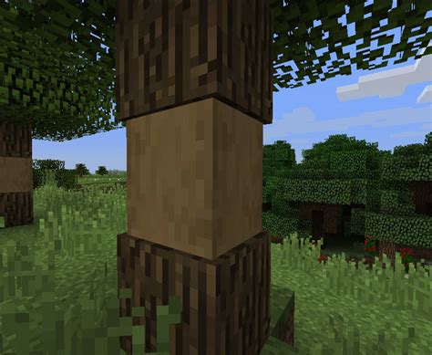 How to Make Stripped Oak Log in Minecraft - minemum.com