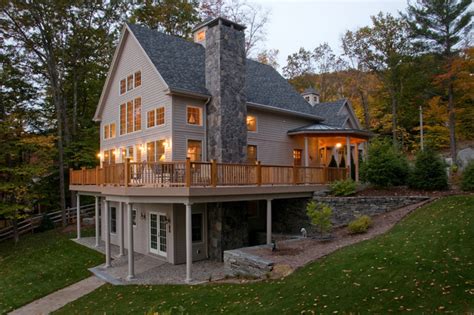 Lake Sunapee NH, View - Traditional - Basement - Boston - by Bonin ...