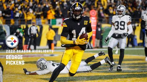 HIGHLIGHTS: George Pickens' Top Plays of 2022 | Pittsburgh Steelers