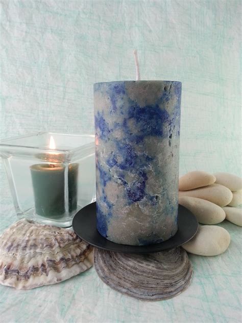 Marble candle | Candles, Marble candle, Pillar candles