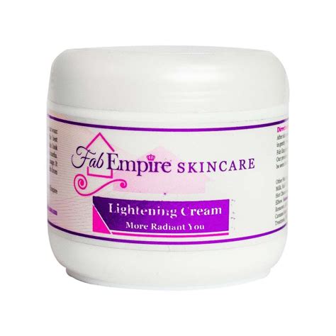 LIGHTENING CREAM – Fab Empire Skincare