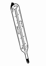 Thermometer Coloring Pages sketch template