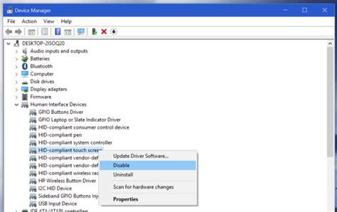 How to Disable Touchscreen Windows 10 – Windows Informer