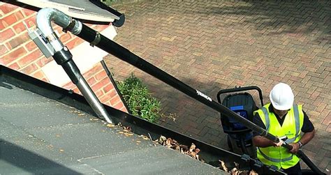 A #gutter #vacuum is a special attachment that fits onto the end of a shop-vac or a leaf blower ...