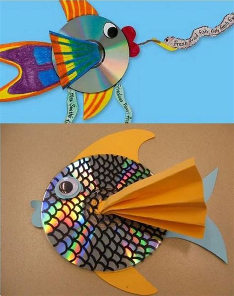 cd art project for kids ~ art crafts projects