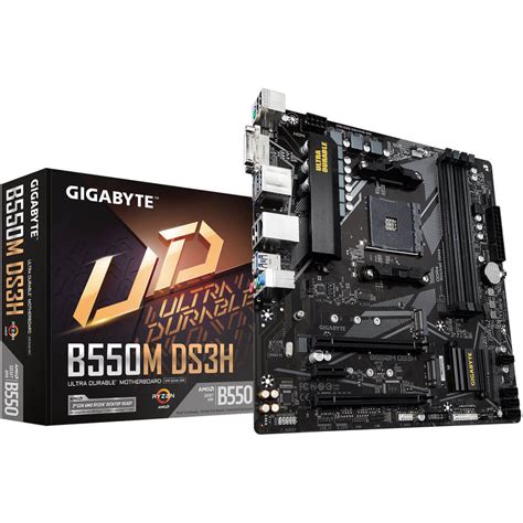 Gigabyte B550M DS3H AMD Ultra Durable Motherboard