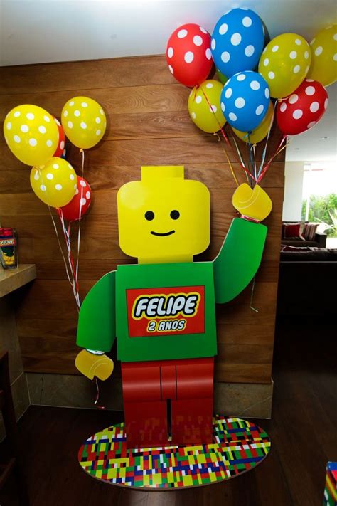 Pin by Caro on FESTA LEGO | Lego party decorations, Lego movie birthday ...