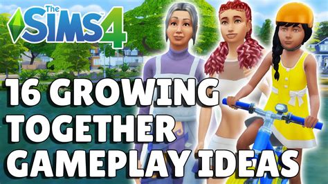 16 Growing Together Gameplay Ideas To Try | The Sims 4 Guide - YouTube