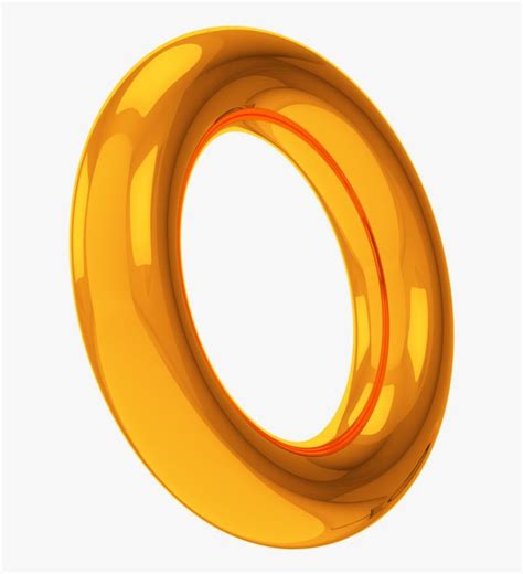 Sonic Ring Clipart - Transparent PNG