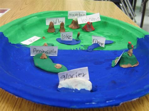 A Series of 3rd Grade Events: Muy Bueno Landform Models