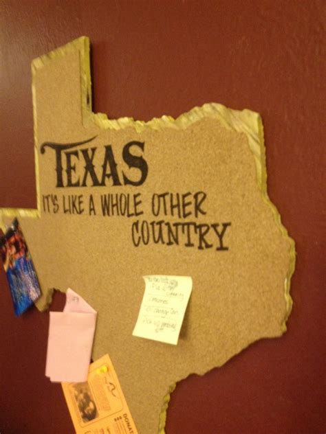 State Cork Board Bulletin Board Map Bulletin Board Texas | Etsy