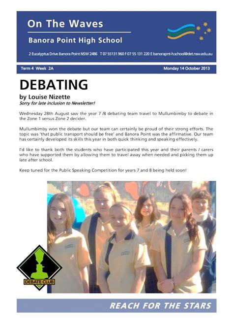 (PDF) On The Waves - banorapnt-h.schools.nsw.gov.au · On The Waves Banora Point High School 2 ...