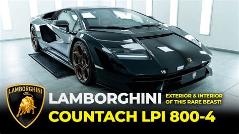 2022 Lamborghini Countach LPI 800-4 - First detailing video full of ...