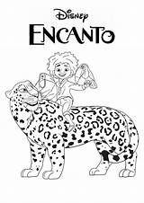 Printable Encanto Coloring Page For Kids  sketch template