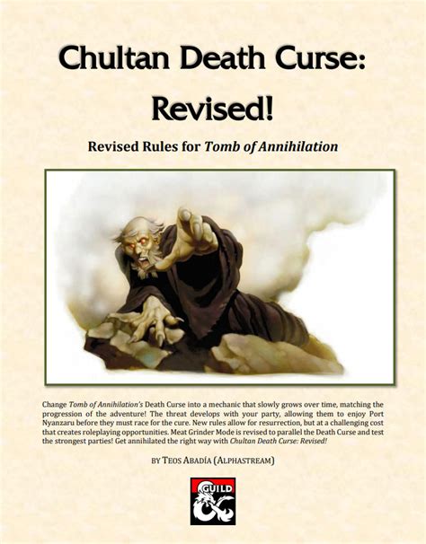 Chultan Death Curse: Revised! - Dungeon Masters Guild | Dungeon Masters Guild