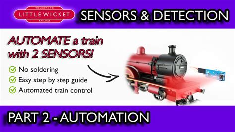 Model Railway Sensors & Detection Part 2 - Train Detection and Automation with IR Sensors - YouTube