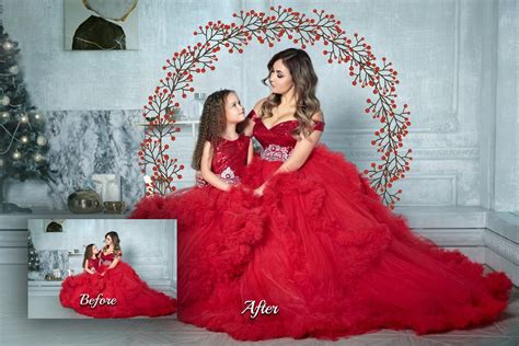 65 Christmas Wreath Photoshop Overlays - FilterGrade