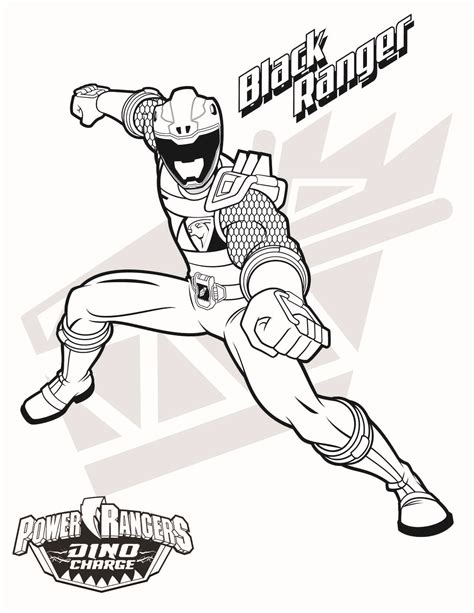 Black Ranger! Download them all: http://www.powerrangers.com/download-type/coloring… | Power ...