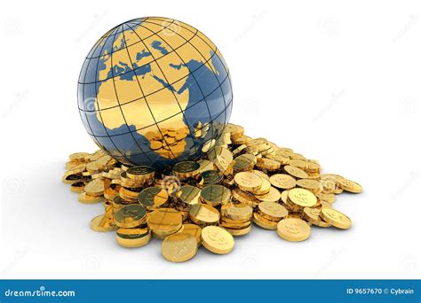 Global Finance Concept (Europe) Stock Illustration - Illustration of ...