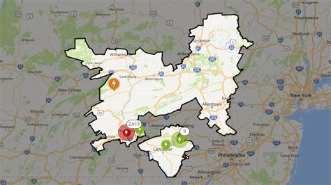 Pa Power Outage Map Ppl | Time Zones Map