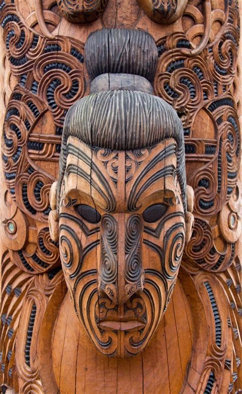 new zealand maori carving head | Maori art, Tribal art, Carving