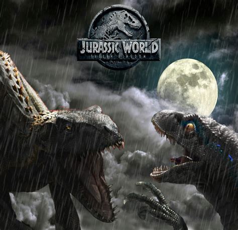 Indoraptor vs Blue