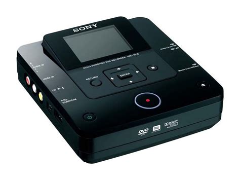 Sony DVD Recorder DVDirect VRD-MC6 DVD Burner w/ 2.7" Screen & AVCHD ...