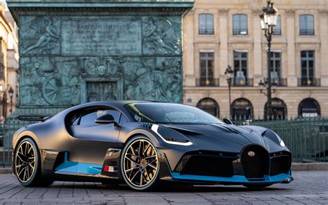 Download wallpapers Bugatti Divo, 2018, supercar, hypercar, exterior, front view, french flag ...