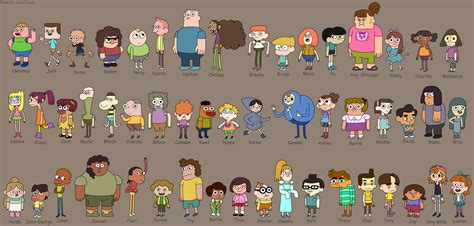 Clarence student characters sheet V1 by LeroyUrocyon713 -- Fur Affinity ...