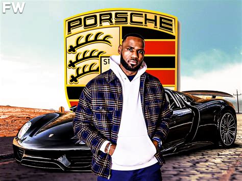 LeBron James Shows Off His Incredible Porsche 918 Spyder - Fadeaway World