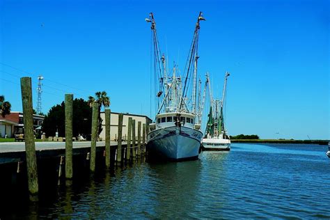 Shrimp Docks 01 Photograph by Michael Athorn - Fine Art America