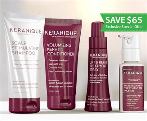 Keranique Hair Regrowth | Hair Growth Products For Women