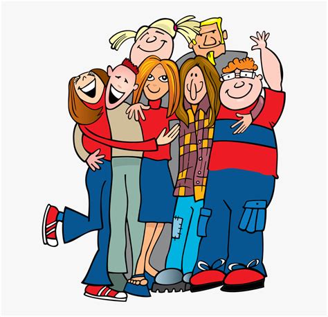 Friends And Introduction Clipart Of Groups, External - Hang Out With Friends Clipart, HD Png ...