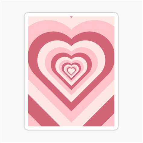 "Pink Aesthetic Heart" Sticker for Sale by ind3finite | Redbubble