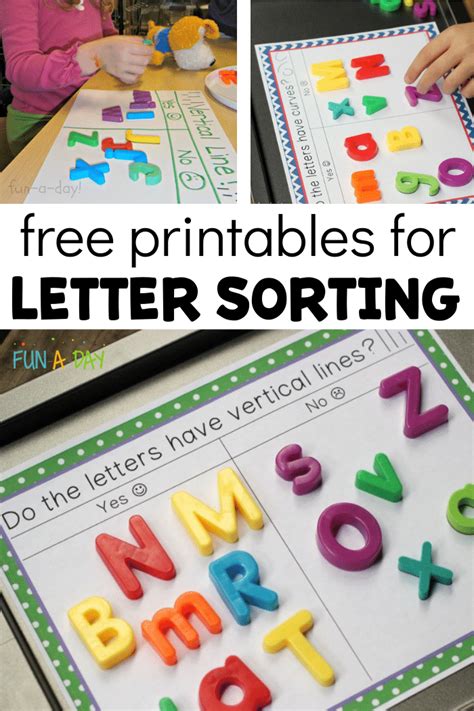 Magnetic Letter Sorting to Teach the Alphabet | Fun-A-Day!