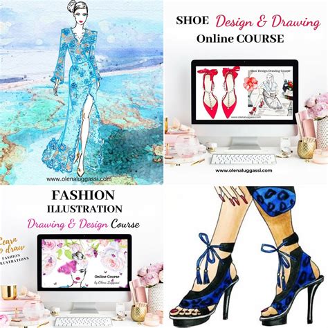 Fashion and Design Online Courses - FASHION ILLUSTRATION AND SHOE DESIGN COURSES