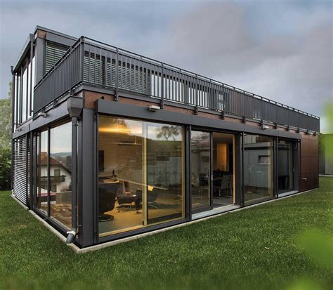 Modern German Prefab Modular Buildings: Homes and Offices : r/prefabs