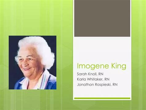 PPT - Imogene King PowerPoint Presentation - ID:6267023