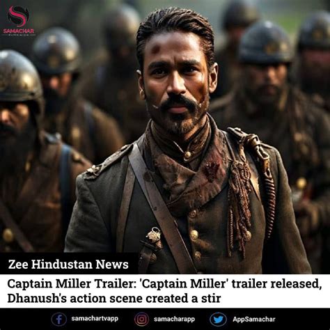 Captain Miller Trailer: ‘Captain Miller’ trailer released, Dhanush’s action scene created a stir ...