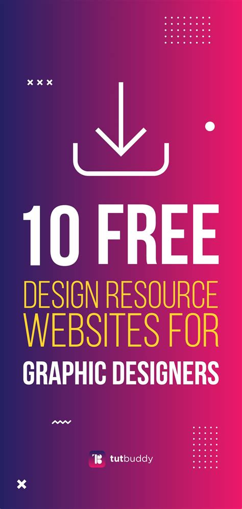 10 FREE WEBSITES FOR GRAPHIC DESIGNERS | Free Resources | Website design free, Graphic design ...