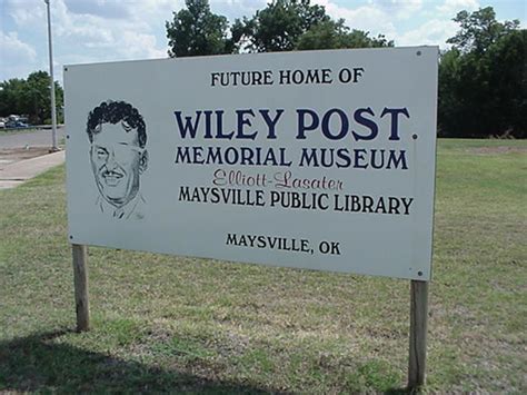 Wiley Post | Future home of Wiley Post Memorial Museum Ellio… | Flickr